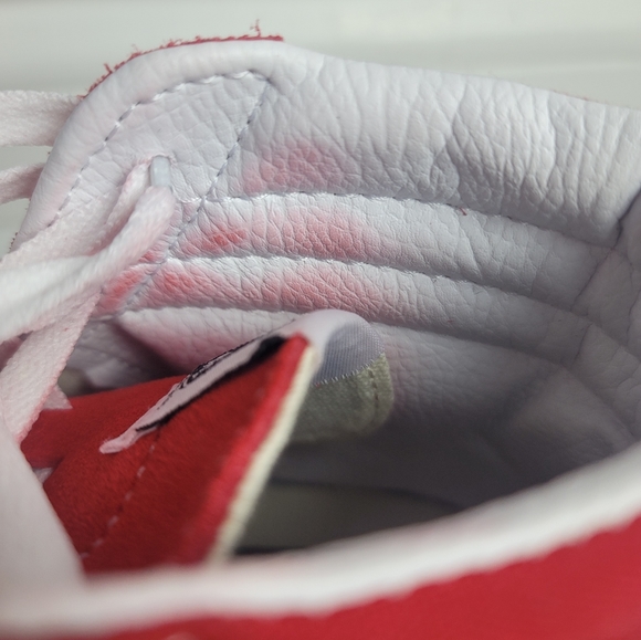 Vans Racing Red SK8-HI Sneakers 4.5 - Picture 4 of 7